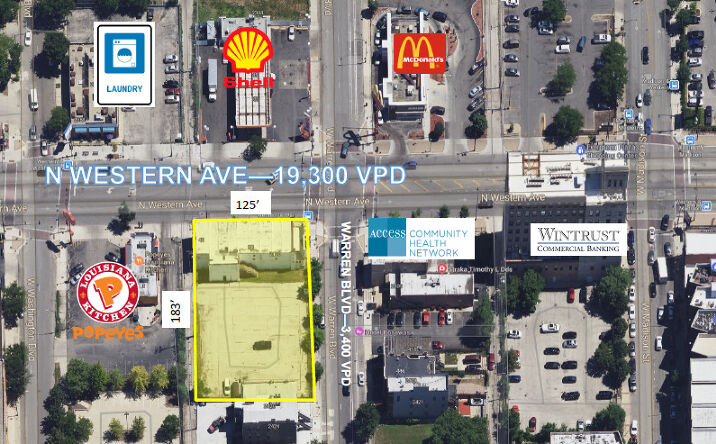 Pictures of Land property located at 30 N Western Avenue, Chicago, IL 60612 for sales - image #1