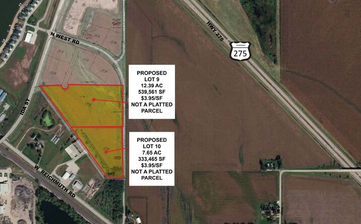 Pictures of Retail, Land property located at Ida & Reichmuth Rd, Valley, NE 68064 for comps - image #1