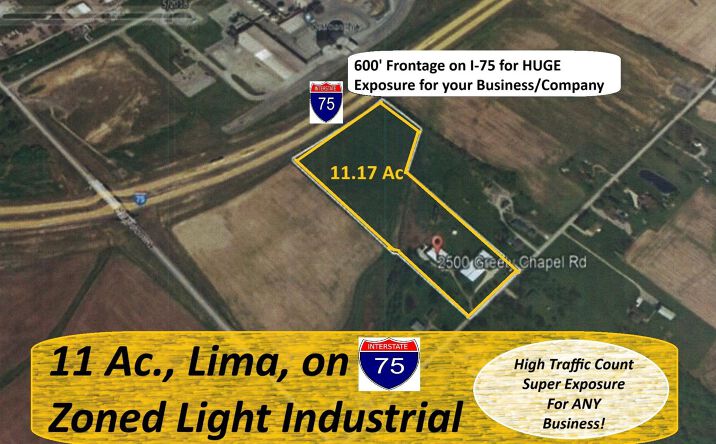 Pictures of Land, Mixed Use, Industrial, Multifamily, Office property located at 2500 Greely Chapel Rd, Lima, OH 45804 for sales - image #1