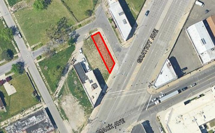 Pictures of Land property located at 3347 Gratiot Ave, Detroit, MI 48207 for sales - image #1