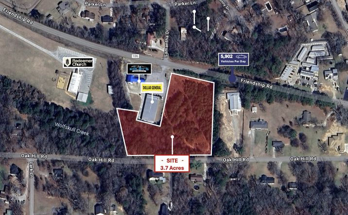 Pictures of Land property located at 1800 Friendship Rd, Oxford, AL 36203 for sales - image #1