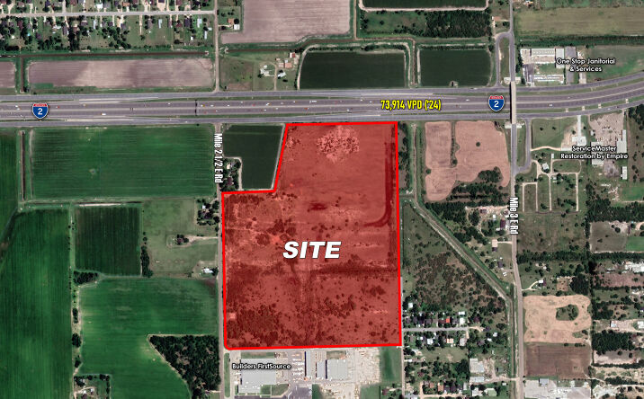 Pictures of Land property located at 9606 W Expy 83, Mercedes, TX 78577 for sales - image #1