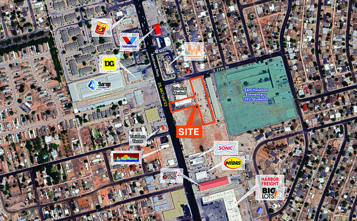 Pictures of Land, Mixed Use, Retail property located at 3626 Andrews Hwy, Odessa, TX 79762 for sales - image #1