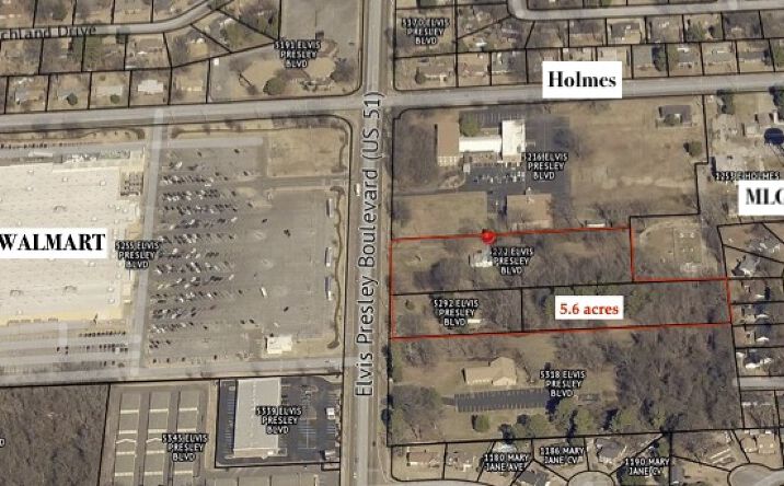 Pictures of Land property located at 5272 Elvis Presley, Memphis, TN 38116 for sales - image #1