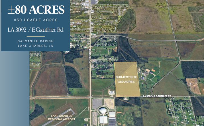 Pictures of Hospitality, Industrial, Land, Mixed Use, Retail property located at E Gauthier Rd, Lake Charles, LA 70607 for sales - image #1