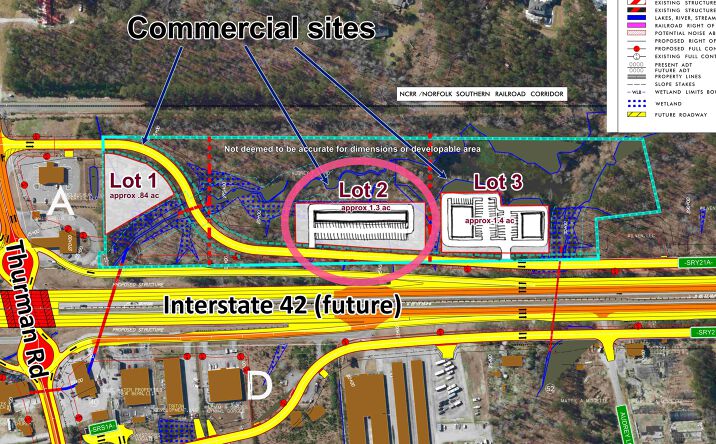 Pictures of Land property located at Lot 2 US-70, New Bern, NC 28560 for sales - image #1