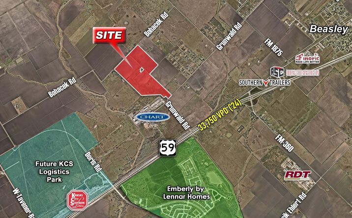 Pictures of Land property located at Between Bohacek Rd & Grunwald Rd, Beasley, TX 77417 for sales - image #1