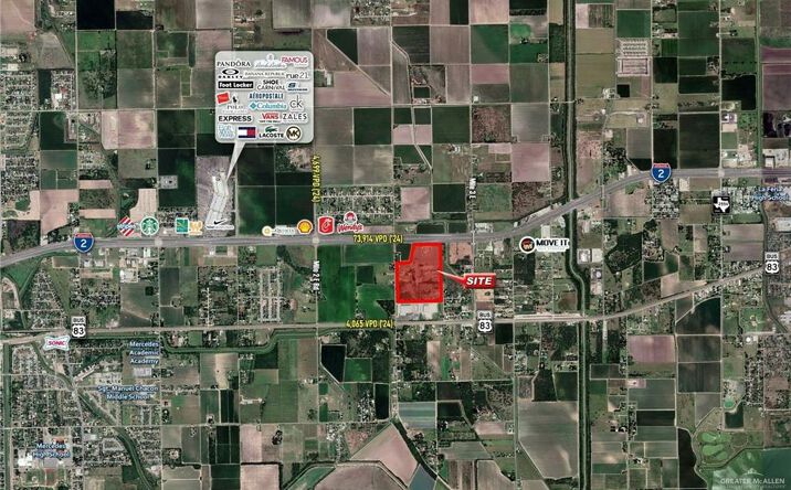 Pictures of Land property located at 9606 W Expressway 83, Mercedes, TX 78570 for sales - image #1
