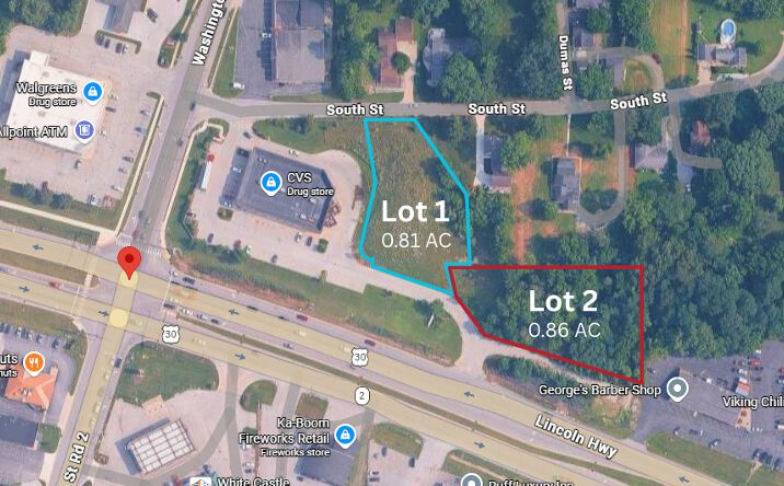 Pictures of Retail property located at West US Highway 30 & South Washington Street, Valparaiso, IN 46383 for sales - image #1