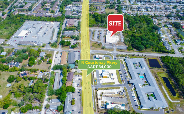 Pictures of Office property located at 2400 N Courtenay Pkwy, Merritt Island, FL 32953 for sales - image #1