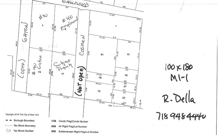Pictures of Land, Industrial property located at Cosmen Street, Staten Island, NY 10309 for sales - image #1