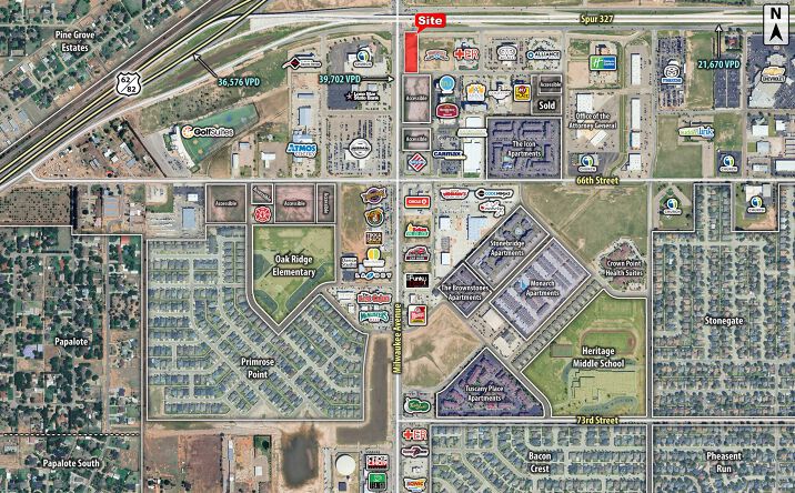 Pictures of Land property located at SEC Spur 327 & Milwaukee Avenue, Lubbock, TX 79424 for sales - image #1