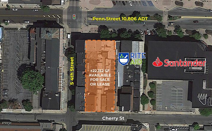 Pictures of Retail property located at 408 Penn St, Reading, PA 19602 for sales - image #1
