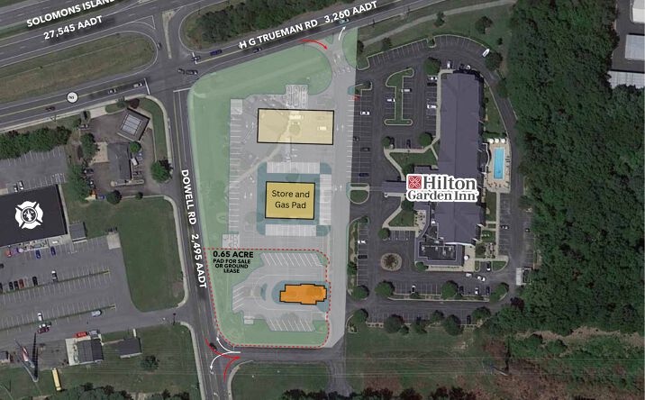 Pictures of Retail property located at 13200 Dowell Rd, Solomons, MD 20688 for sales - image #1