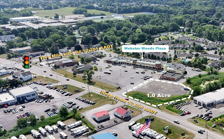 Pictures of Land property located at 801 Ridge Road, Webster, NY 14580 for sales - image #1