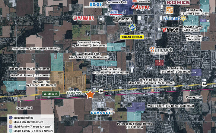 Pictures of Land property located at 2201 W Main St, Greenfield, IN 46140 for sales - image #1
