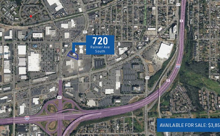 Pictures of Retail property located at 720 Rainier Ave S, Renton, WA 98057 for sales - image #1