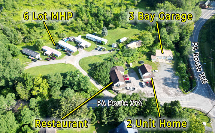 Pictures of Mobile Home Park property located at 5979 Route 347, Clifford Twp, PA 18441 for sales - image #1