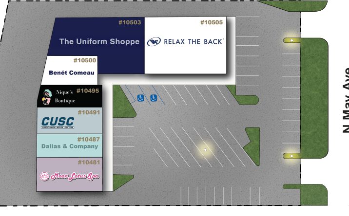 Pictures of Retail property located at 10481 N May Ave, Oklahoma City, OK 73120 for sales - image #1