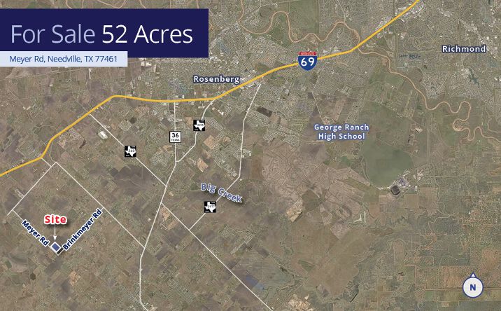 Pictures of Land property located at Meyer Rd, Needville, TX 77461 for sales - image #1
