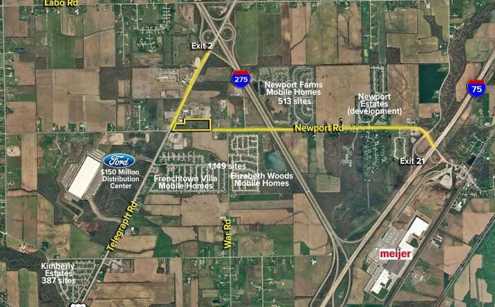Pictures of Land property located at 1565 E Newport Rd, Newport, MI 48166 for sales - image #1