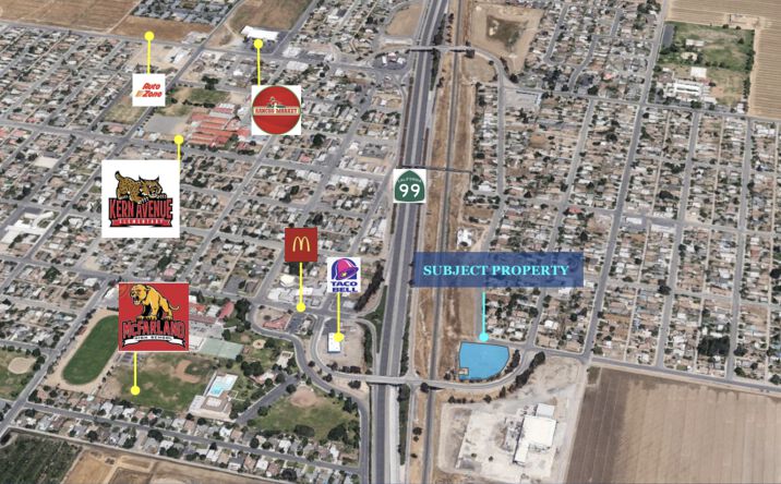 Pictures of Land, Retail property located at E Sherwood Ave, McFarland, CA 93250 for sales - image #1