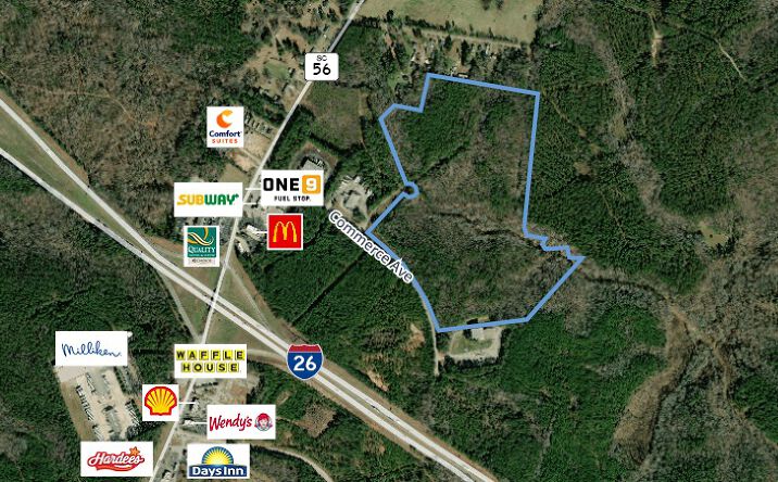 Pictures of Land property located at Commerce Ave, Clinton, SC 29325 for sales - image #1