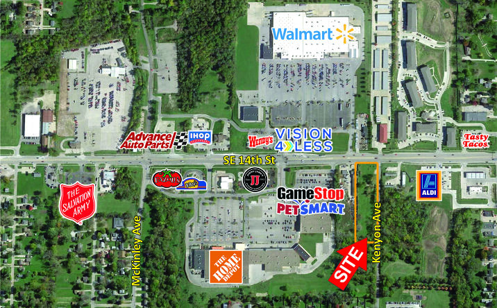 Pictures of Land property located at SE 14th & Kenyon Avenue, Des Moines, IA 50315 for sales - image #1