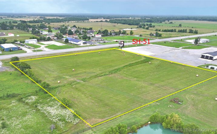 Pictures of Land property located at W State Hwy 51, Wagoner, OK 74467 for sales - image #1