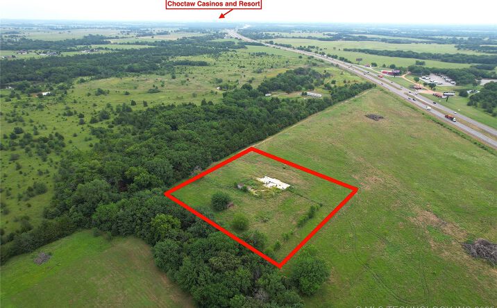 Pictures of Land property located at 6365 Us-69, Calera, OK 74730 for sales - image #1