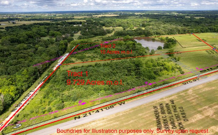 Pictures of Land property located at Widow Moore Lane, Durant, OK 74701 for sales - image #1
