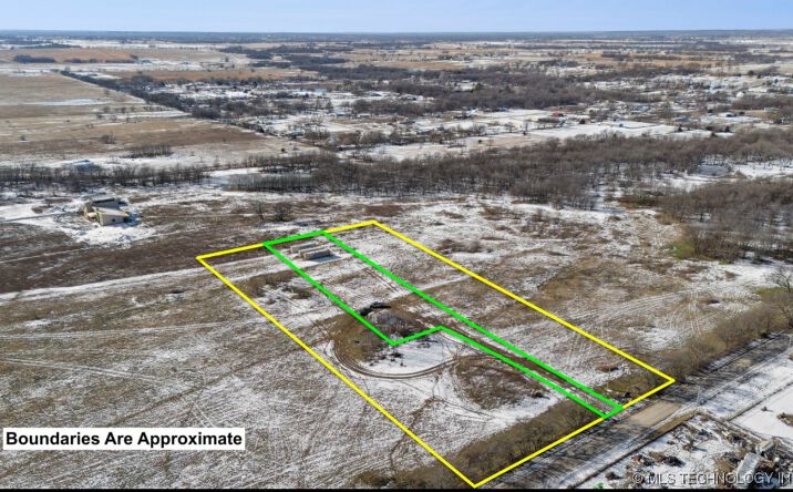 Pictures of Land property located at 8800 Creager Road, Mounds, OK 74047 for sales - image #1