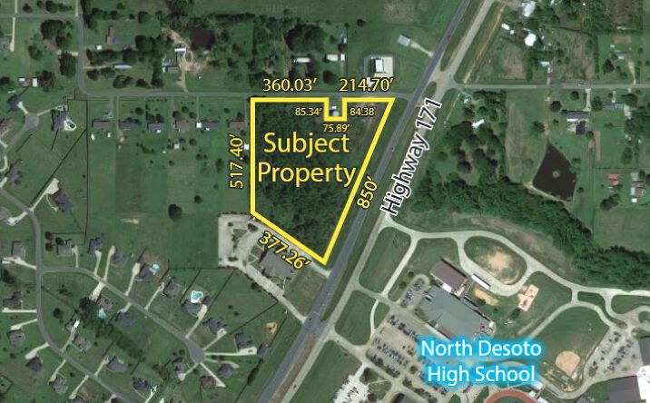 Pictures of Land property located at 2570 Highway 171, Stonewall, LA 71078 for sales - image #1