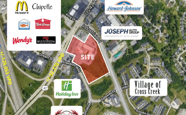 Pictures of Land property located at 7915 US Highway 42, Florence, KY 41042 for comps - image #1