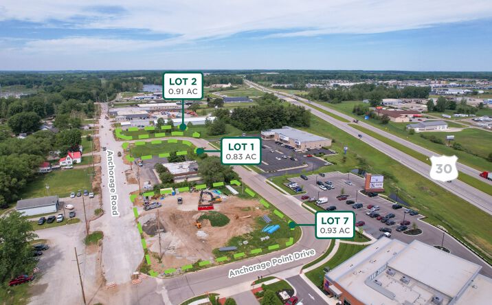 Pictures of Land property located at US 30 & Anchorage Point, Warsaw, IN 46580 for sales - image #1