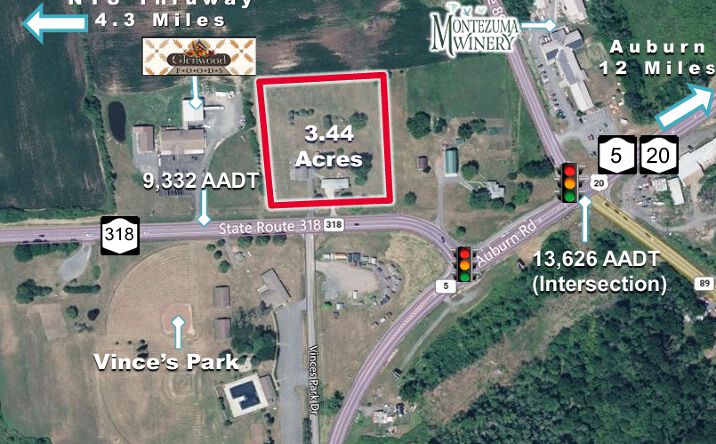 Pictures of Land, Self Storage property located at 2933 NY-318, Seneca Falls, NY 13148 for sales - image #1