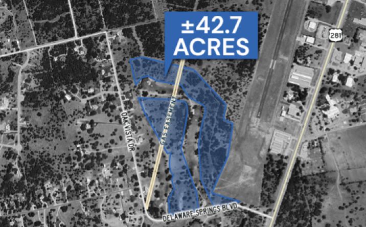 Pictures of Land property located at Delaware Springs Blvd, Burnet, TX 78611 for sales - image #1