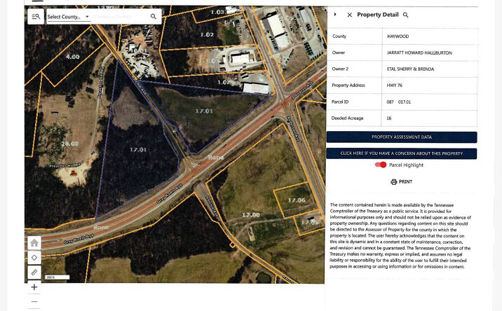 Pictures of Land property located at 1592 Hatchie St, Brownsville, TN 38012 for sales - image #1