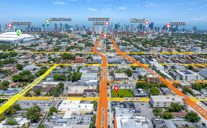 Pictures of Land property located at 1880 W Flagler St, Miami, FL 33135, 1898 W Flagler St, Miami, FL 33135 for sales - image #1