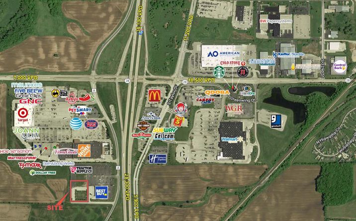 Pictures of Land property located at I-43 & HWY A, Kohler, WI 53044 for sales - image #1