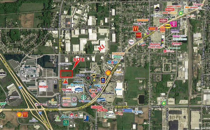 Pictures of Land property located at NEC Rapids Road & Crawford Blvd., Manitowoc, WI 54220 for sales - image #1