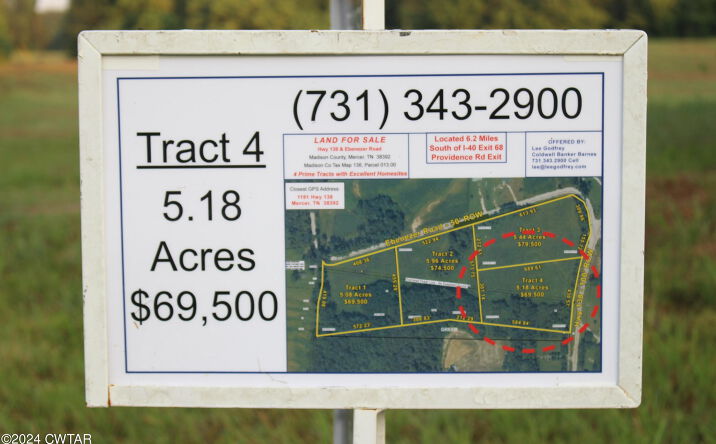 Pictures of Land property located at 0 138 Highway, Mercer, TN 38392 for sales - image #1