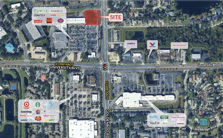 Pictures of Land property located at 4080 N Goldenrod Rd, Winter Park, FL 32792 for sales - image #1