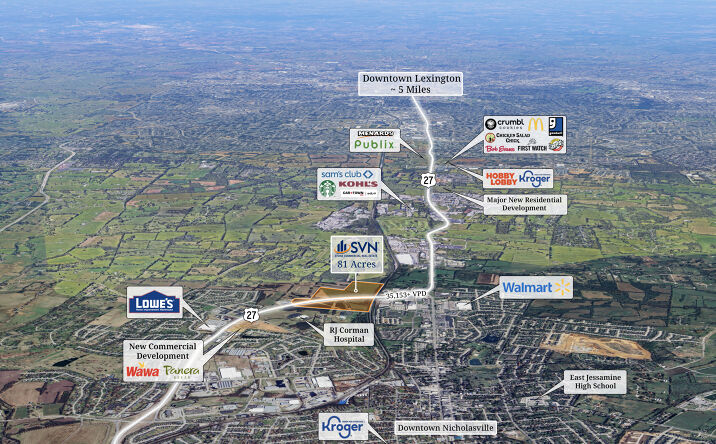 Pictures of Land property located at US 67, Nicholasville, KY 40356 for sales - image #1