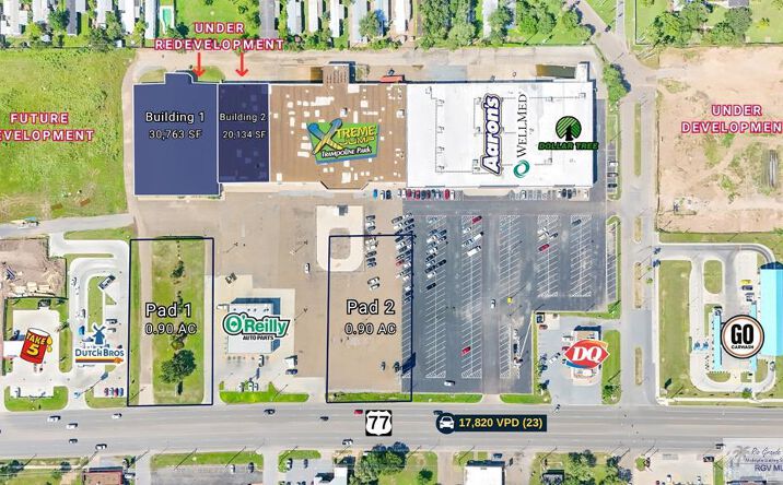 Pictures of Land property located at 1000 W Business 77, San Benito, TX 78586 for sales - image #1