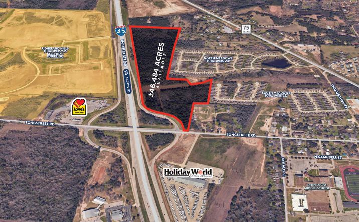 Pictures of Land property located at Longstreet Rd & I-45, Willis, TX 77318 for sales - image #1