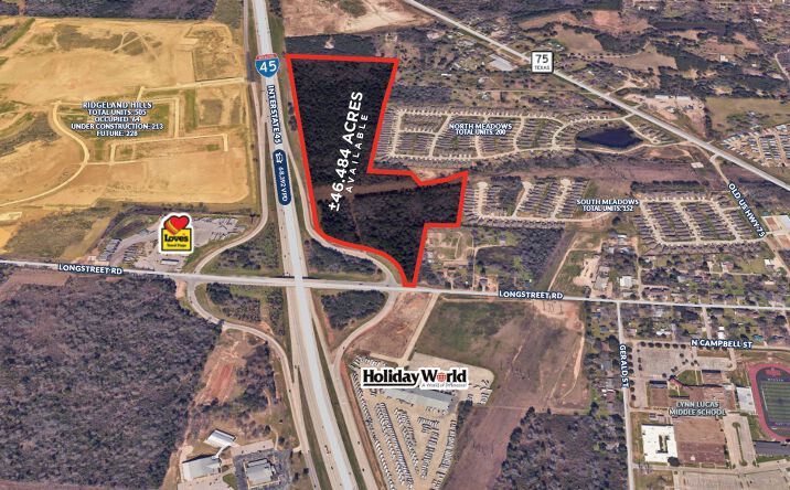 Pictures of Land property located at Longstreet Rd & I-45, Willis, TX 77318 for sales - image #1