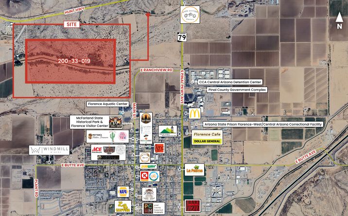 Pictures of Land property located at 200-33-019, Florence, AZ 85132 for sales - image #1