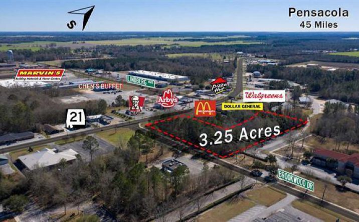 Pictures of Land property located at 1400 S Main St, Atmore, AL 36502 for sales - image #1