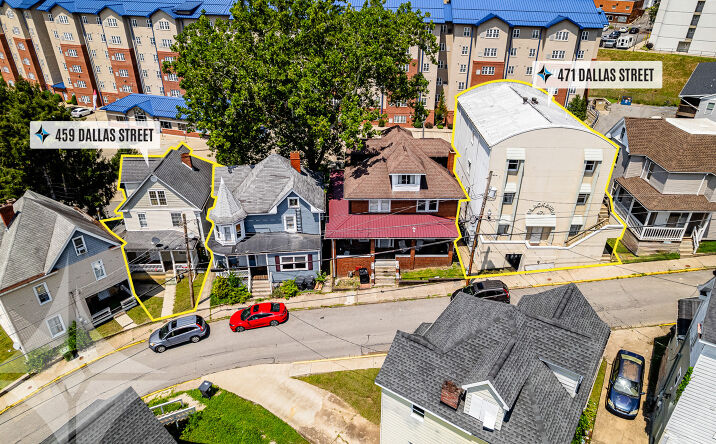 Pictures of Multifamily property located at 459 Dallas St, Morgantown, WV 26505, 471 Dallas Street, Morgantown, WV 26505 for sales - image #1